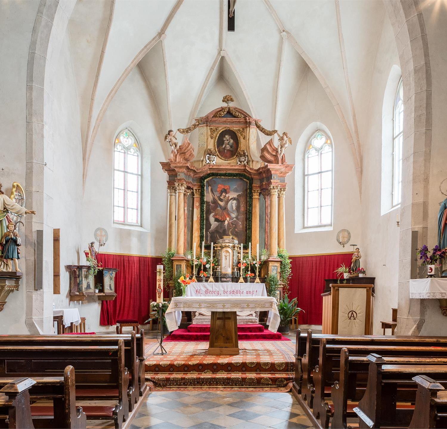 Foto für Kirchenführung in der St. Georg Kirche in Graun