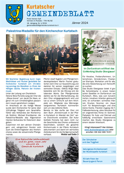 Kurtatscher Gemeindeblatt Nr. 12 - Dezember 2023 (04.12.2023)
